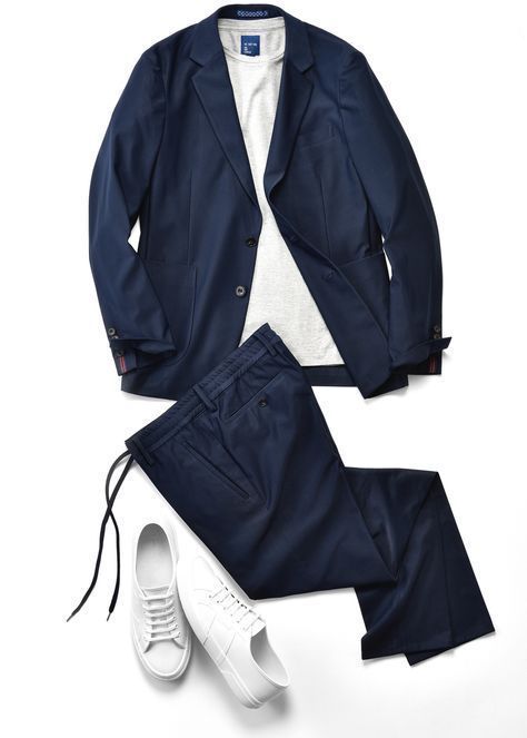 ネイビーパンツの《夏》メンズコーデ特集!涼しげな着こなしテクを解説!